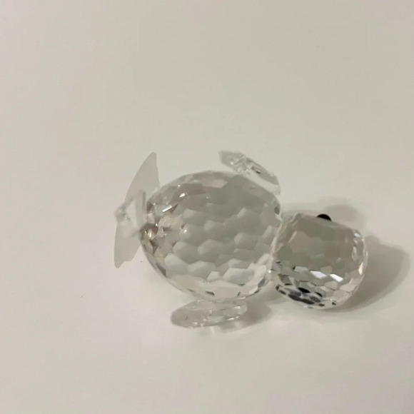 Crystal Glass Duck Figurine Miniature Figure 1.5 Inch Chip - Picture 11 of 16